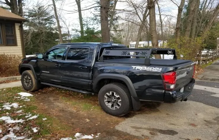 how to remove tonneau cover from 2017 tacoma