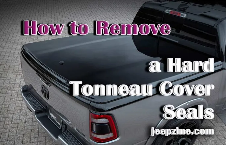 how to remove tonneau cover hooks