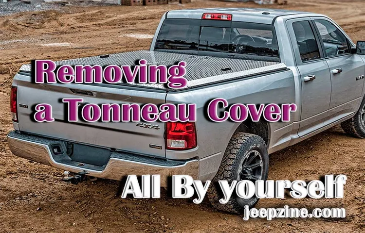 how to remove tonneau cover locks