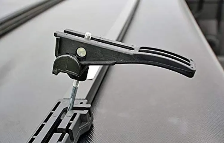 how to replace tonneau cover handle bracket