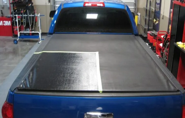 how to restore a tonneau cover