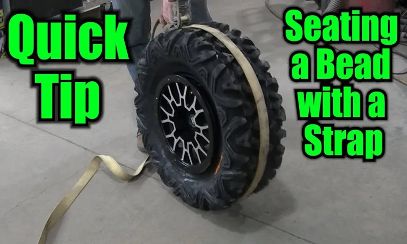 how to seat tire bead