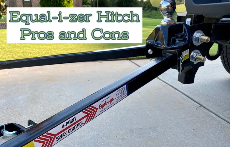 how to set up an equal-izer hitch