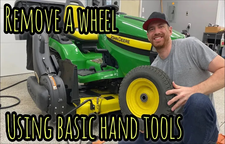 How to Take a Tire Off a John Deere Mower: Step-by-Step Guide for Easy Removal