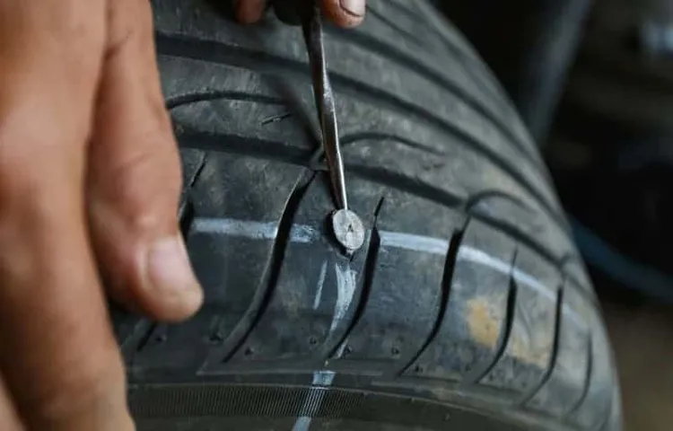 how to tell if someone put a screw in your tire