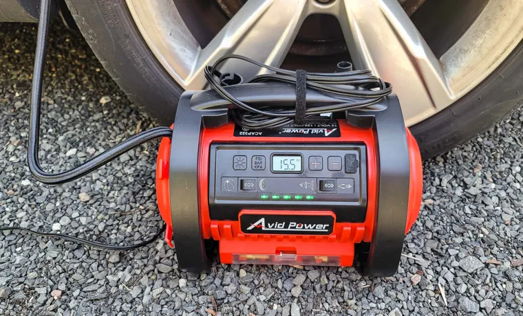 How to Use Avid Power Tire Inflator for Quick and Easy Tire Inflation