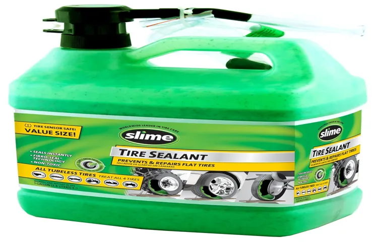 how to use slime tire sealant