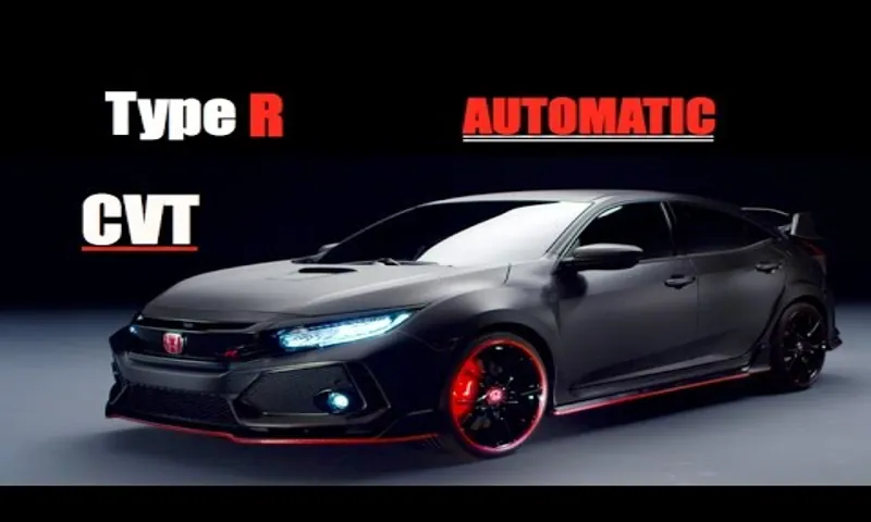 is honda civic type r automatic