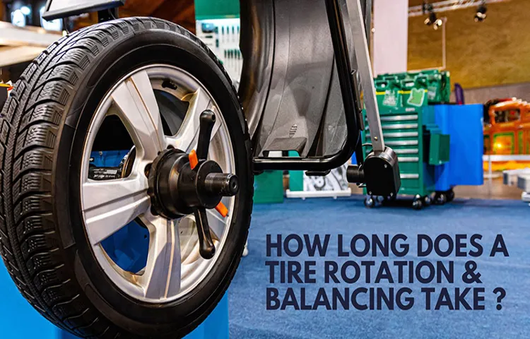 tire rotation how long does it take