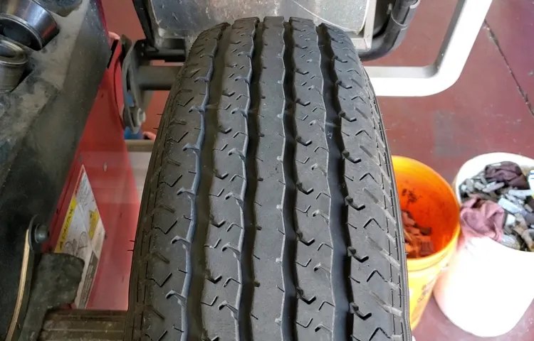 what does a separated tire feel like