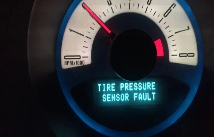 What does it mean when it says Tire Pressure Sensor Fault? Causes, Symptoms and Solutions Explained