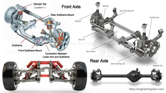 what is an axle on a car