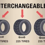 What is the Difference Between a 225 and 235 Tire? Expert Comparison and Chart.