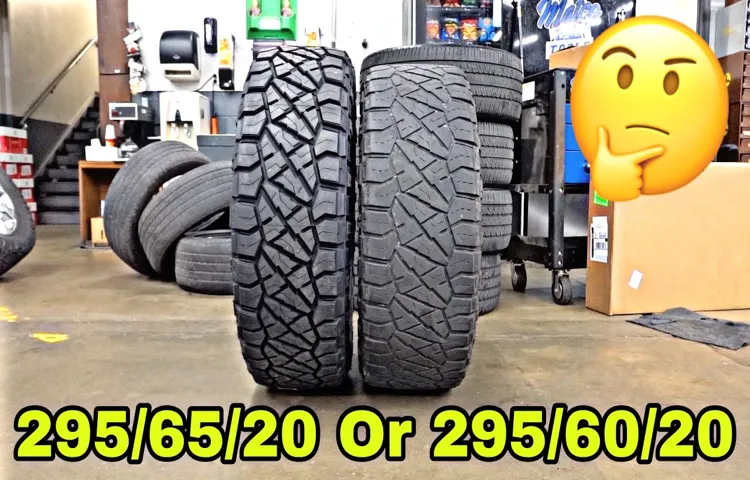 what size tire is a 295-60r20