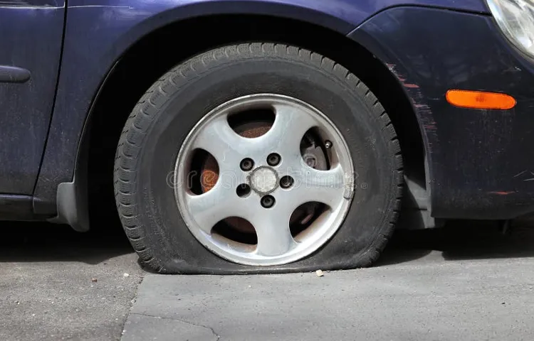 who pays for a flat tire on a rental car