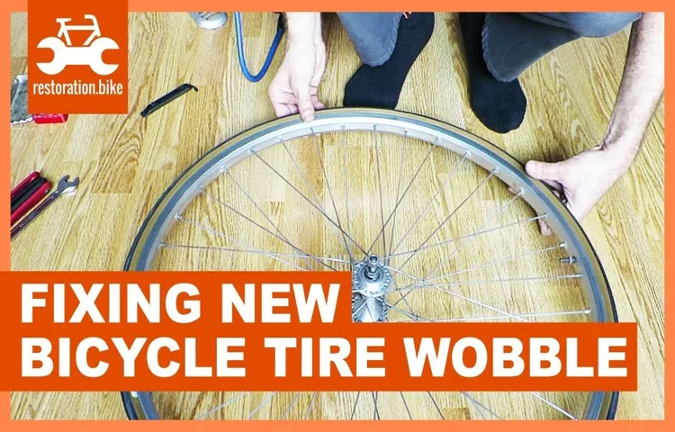 why is my bike tire wobbling