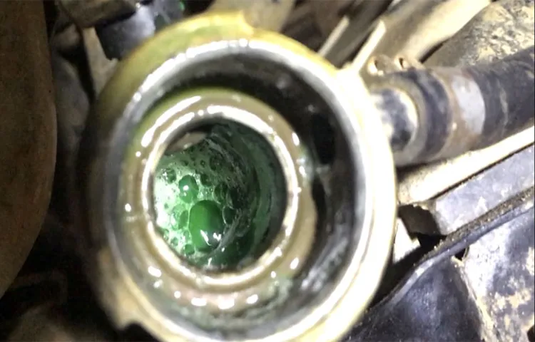 how do i fix bubbling coolant