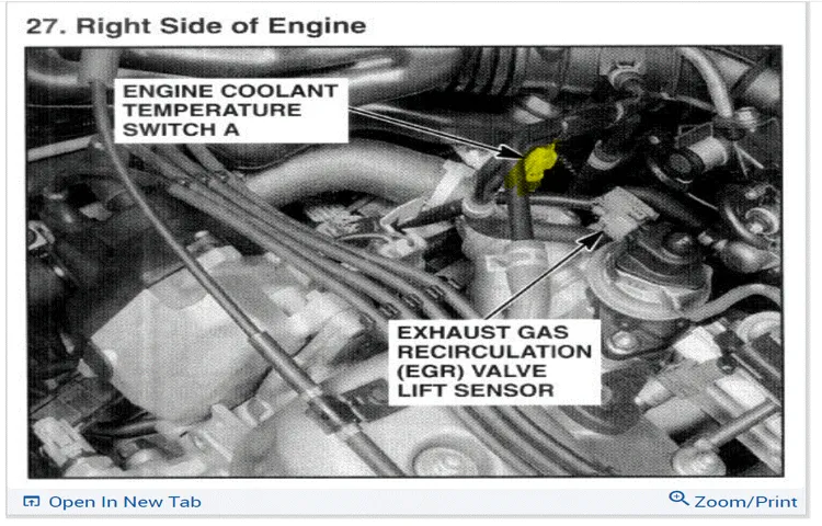 how many coolant temperature sensors are in a car