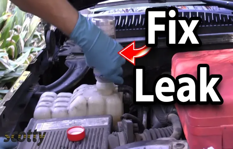 how much to fix leaking coolant