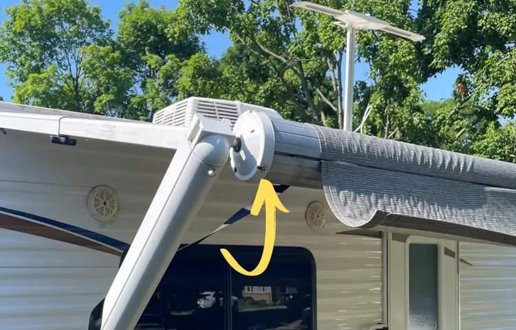 how replace 16 ft green awning fabric in the rv