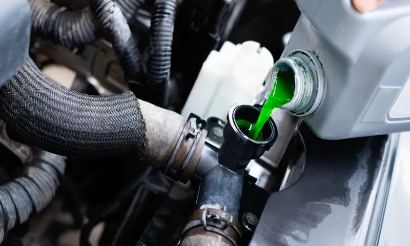 how to add coolant to a car