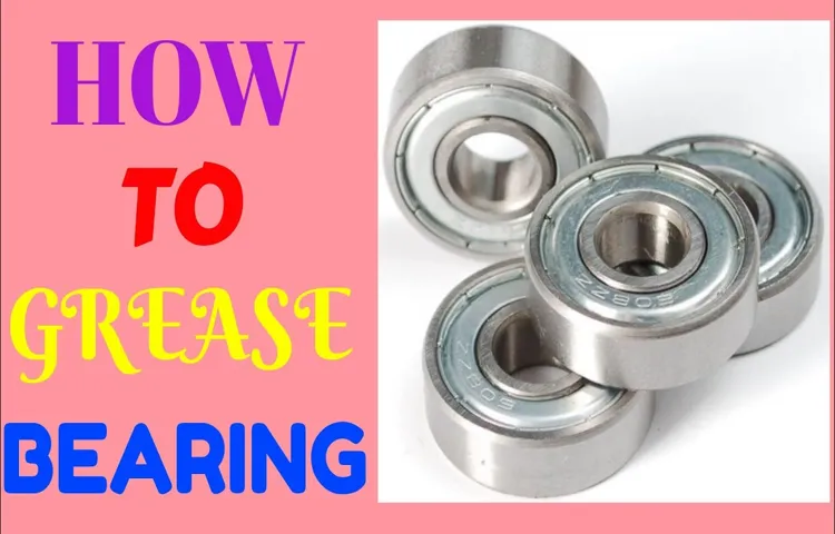 how to apply wheel bearing grease