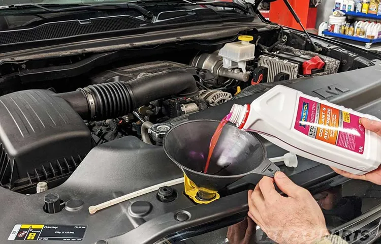 how to check coolant level in ram 1500