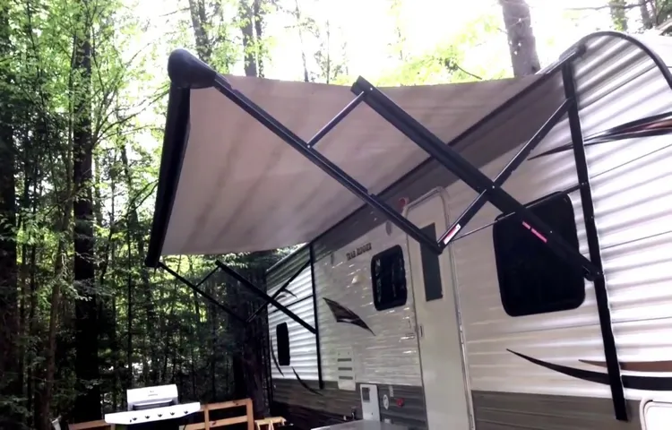 how to clean mold off rv awning