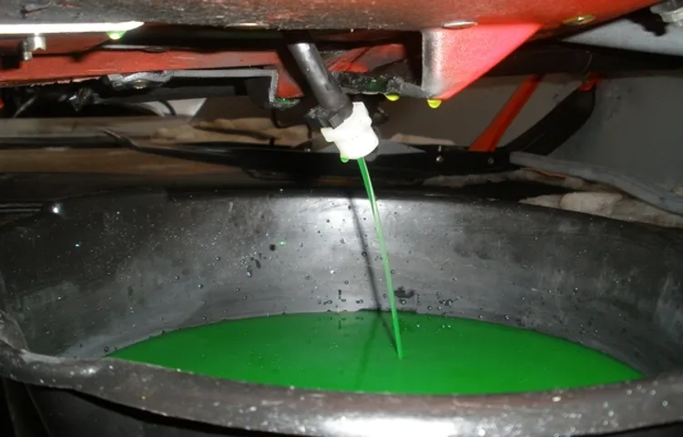 how to drain the coolant in a car