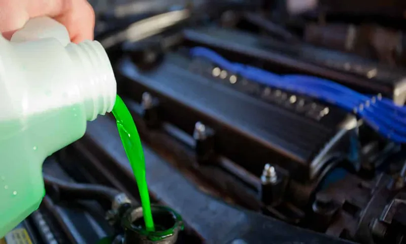 how to flush coolant