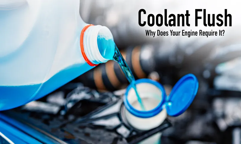 how to flush your engine coolant