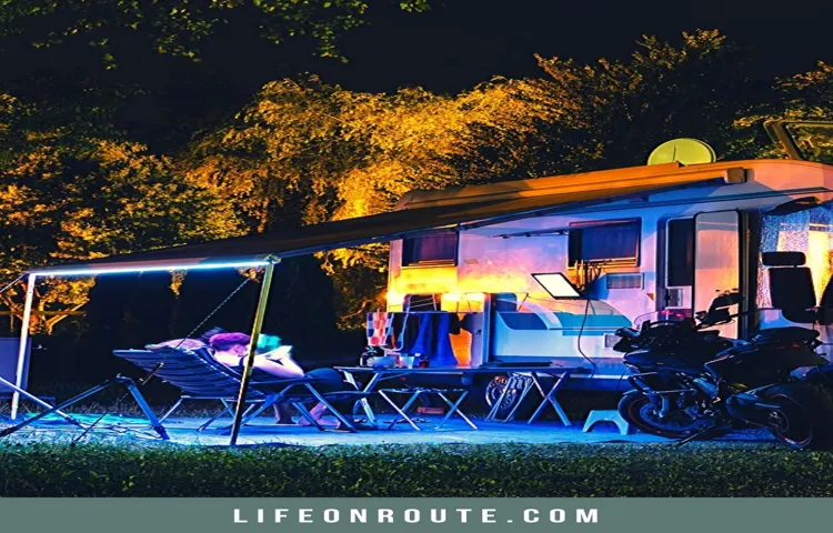 how to install led strip lights on rv awning roller