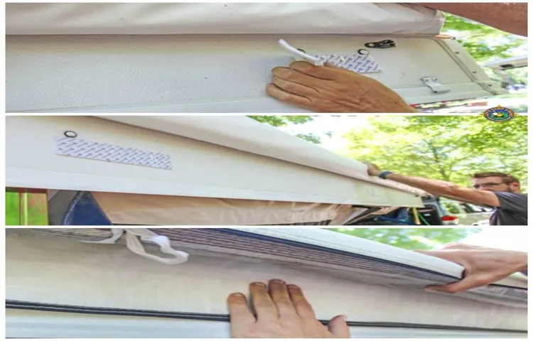 how to keep rv awning from flapping