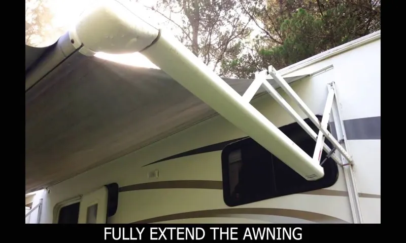 how to lubricate electric rv awning