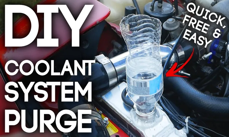 how to purge air from coolant system