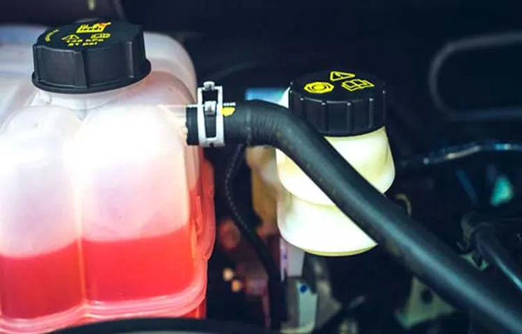 how to remove excess coolant from reservoir