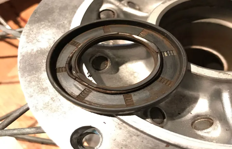 how to remove wheel bearing grease