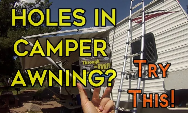 how to repair a rv awning