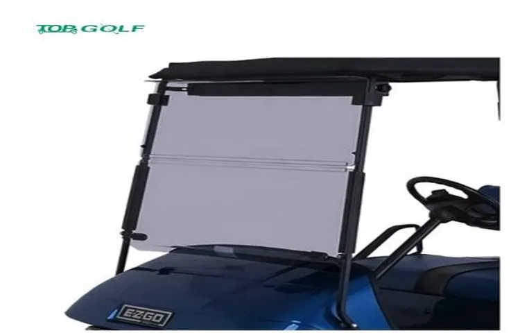 how to repair fold on a fold down golf cart windshield