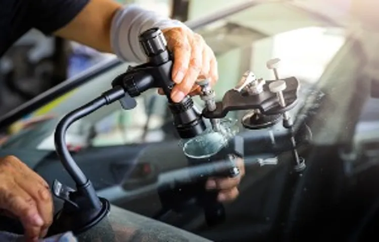 how to repair internal crack on windshield