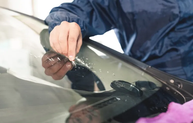 how to repair scratch in windshield