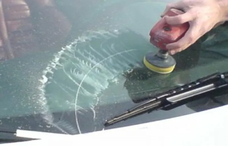 how to repair scratched windshield glass