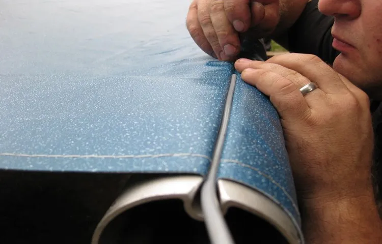 how to replace camper awning fabric