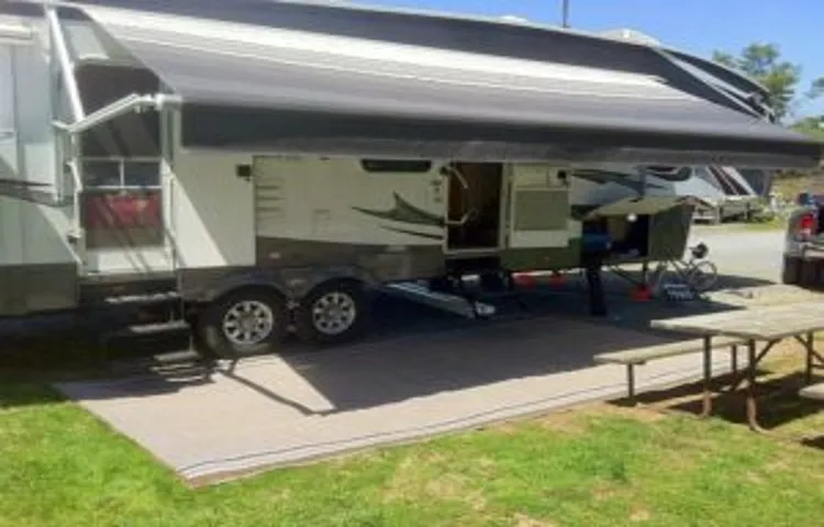 how to replace electric rv awning fabric