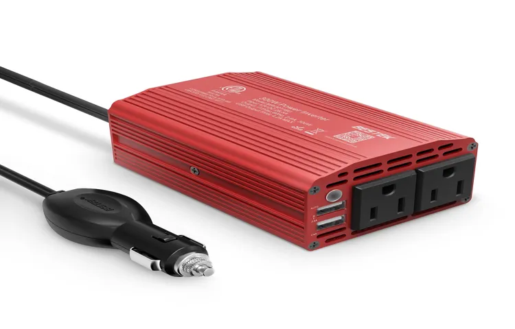 how to use a power inverter in a car