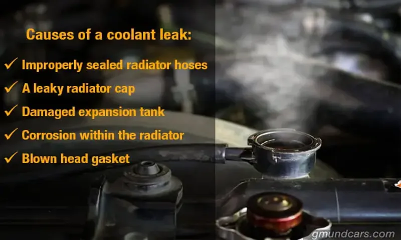 what can cause a coolant leak