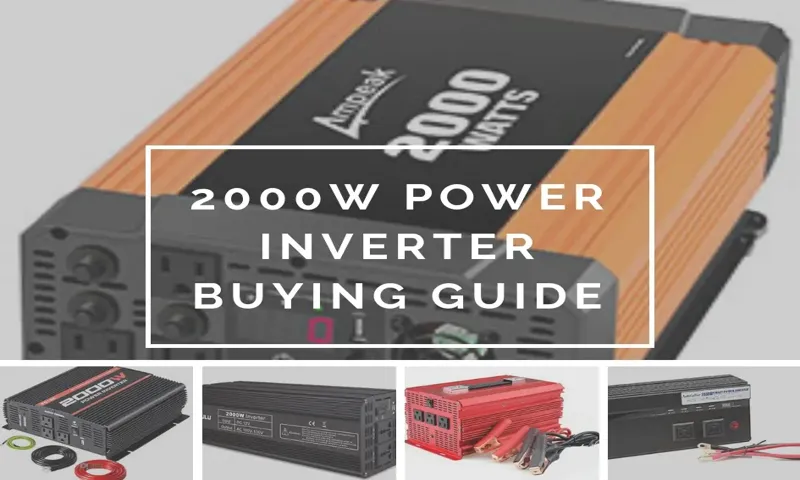 what can i power with a 2000 watt inverter