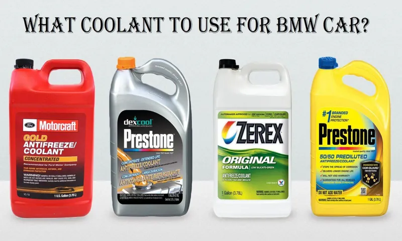 what kind of coolant for bmw