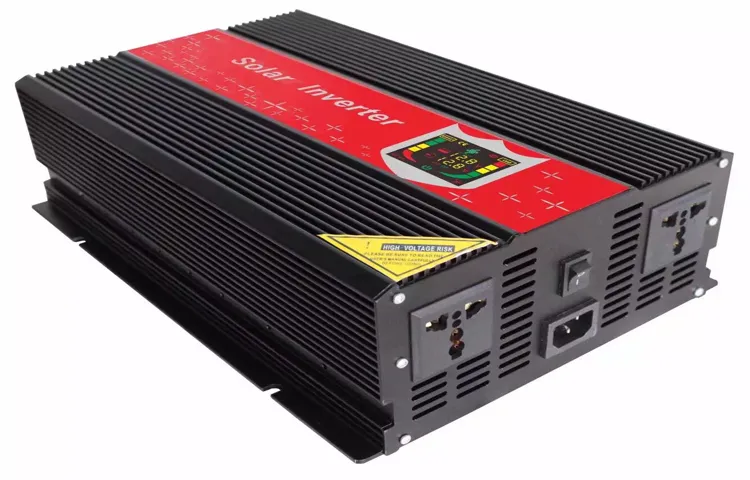 what kind of power inverter for vehicle portable office