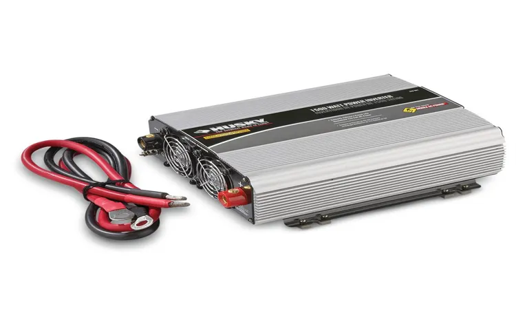 what will a 1500 watt power inverter run